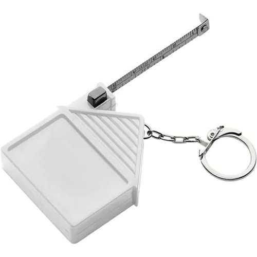 Brelok do kluczy "domek", miara 2m Brelok do kluczy "domek", miara 2m