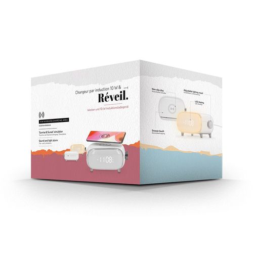 10W INDUCTION CHARGER ALARM CLOCK