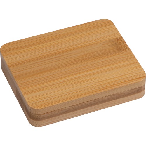 Manicure set in bamboo case