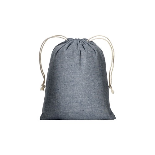 Mochila de algodón reciclado 150g / m2, 15 x 20 cm Mochila de algodón reciclado 150g / m2, 15 x 20 cm