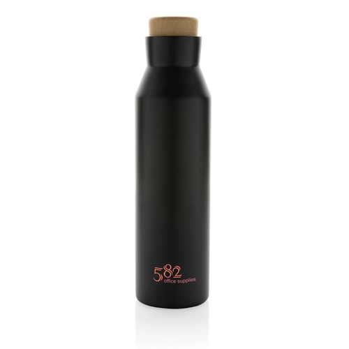 Bottiglia termica Gaia in acciaio riciclato RCS 600ml
