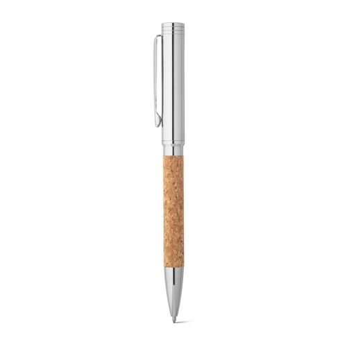 CORKO. Kurk en metalen balpen met draaimechanisme CORKO. Kurk en metalen balpen met draaimechanisme