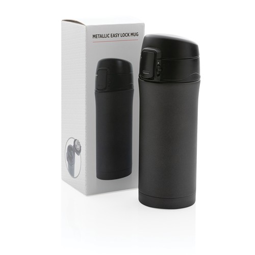 Metallic easy lock vacuum mug Metallic easy lock vacuum mug