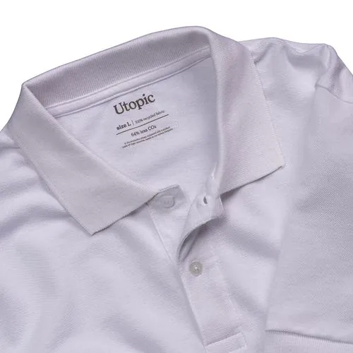 100% recycled fabric polo