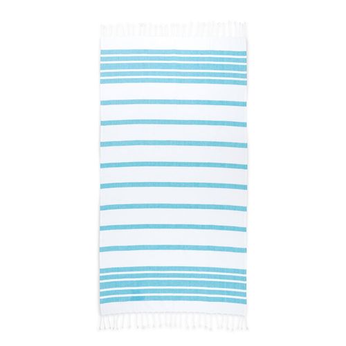 SARDENHA. Serviette de plage en coton (70% recyclé) et polyester (30% recyclé) (180 g/m²)