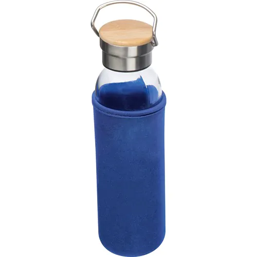 Bouteille en verre avec housse néoprène, 600 ml Bouteille en verre avec housse néoprène, 600 ml
