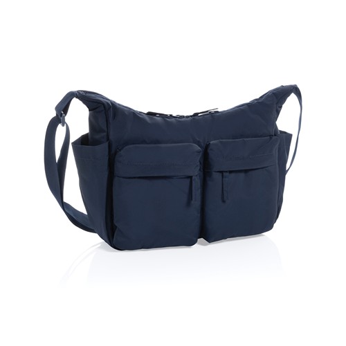 Sac bandoulière en nylon recyclé RCS KENTO URBAN Sac bandoulière en nylon recyclé RCS KENTO URBAN