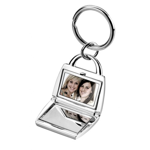 KEYRING "LADY BAG" MIRROR - PHOTO KEYRING "LADY BAG" MIRROR - PHOTO