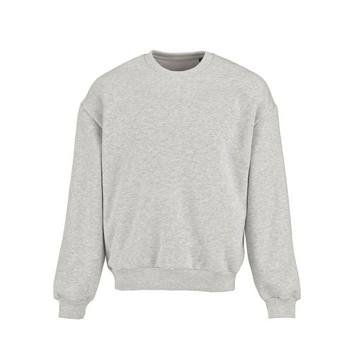 Sudadera oversize Whitehaven. Algodón orgánico, rCotton y rPET. Fabricada en Portugal