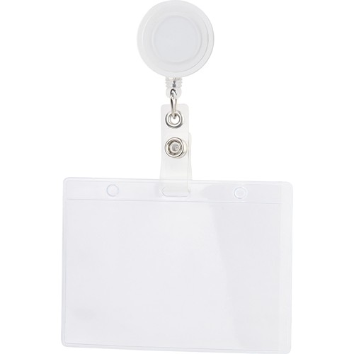 UNROLLING BADGE HOLDER IN PLASTIC AND METAL UNROLLING BADGE HOLDER IN PLASTIC AND METAL