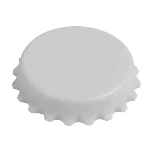 ABS and metal, bottle top-shaped, screw-top and bottle opener with magnets