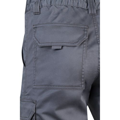 VL HEBE. Bermuda stretch, multipoches (240g/m²), en coton (46%), EME (38%) et polyester (16%)