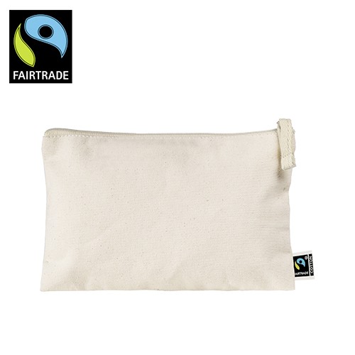 Beauty case in cotton Pomodoro
