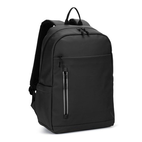 NOUMEA. PU laptop rucksack (16"), with water-resistant zips NOUMEA. PU laptop rucksack (16"), with water-resistant zips