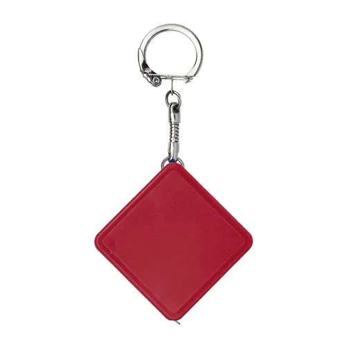 Key ring with retractable flexible tape measure, 1 m Key ring with retractable flexible tape measure, 1 m