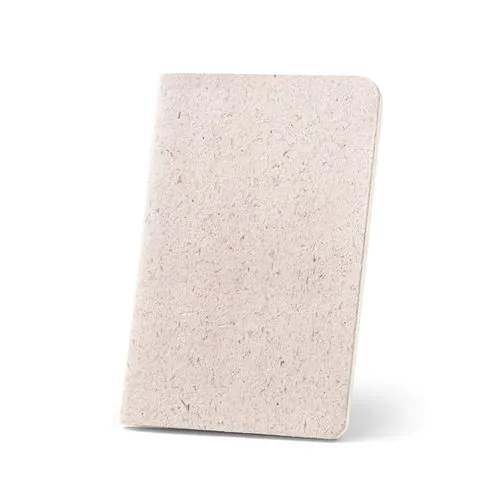 ORGANIC SOFT. A6 notepad with flexible cover made from organic elephant matter (80%) ORGANIC SOFT. A6 notepad with flexible cover made from organic elephant matter (80%)