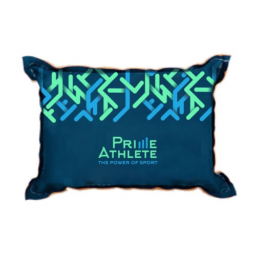 Rectangular sponge with reflective print