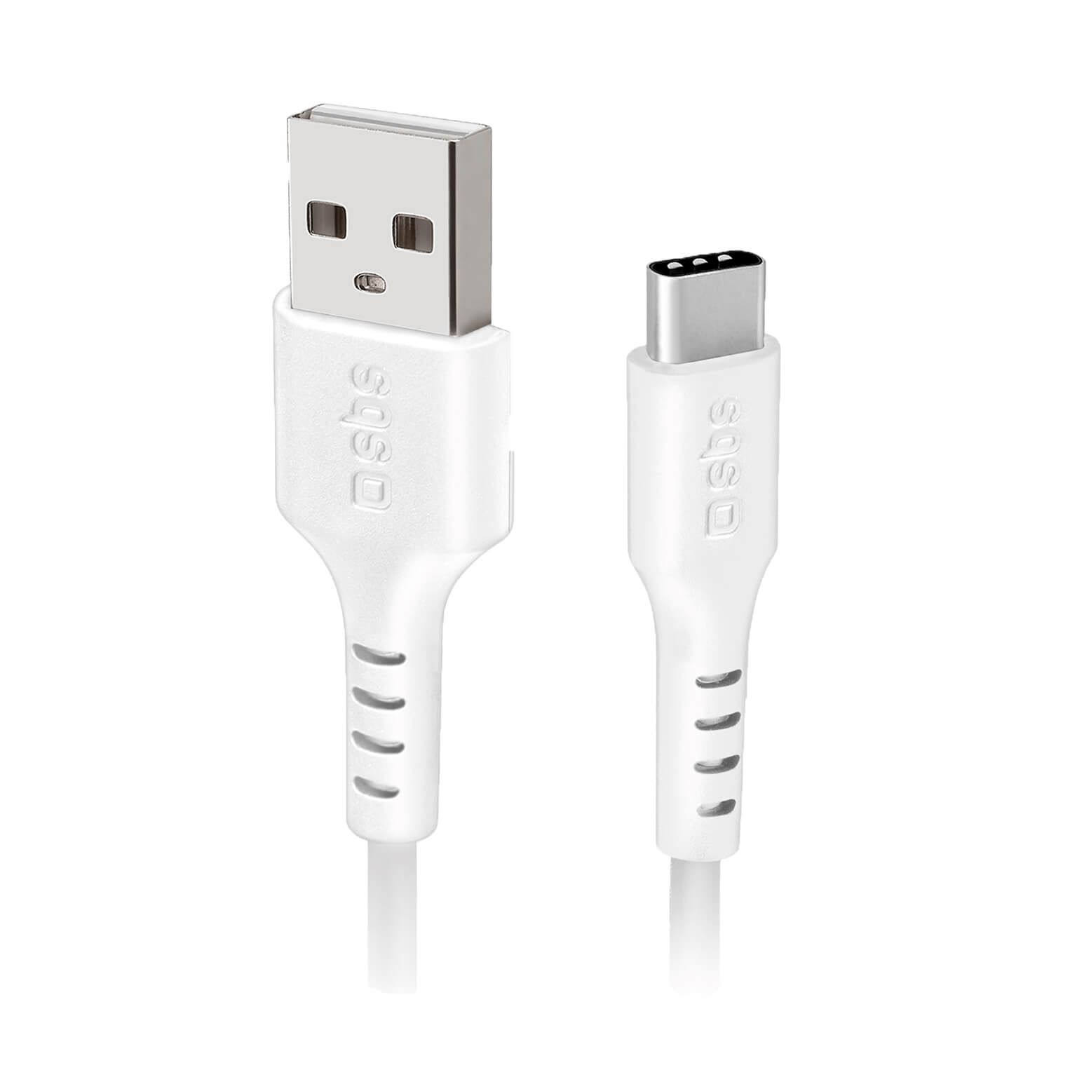 SBS A-to-C Cable - Câble USB-A à USB-C en silicone