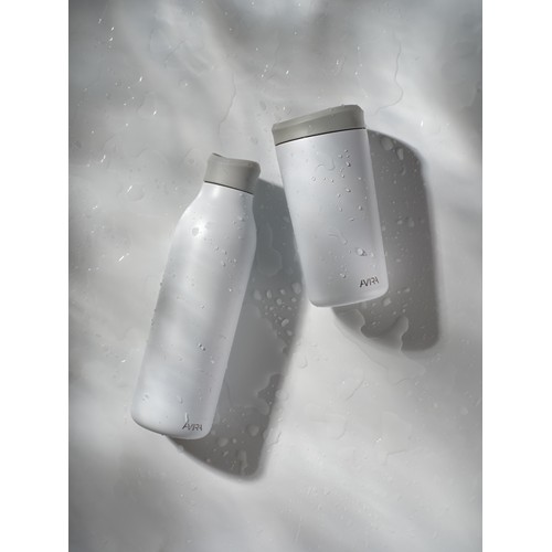 Avira Alix RCS recycled staal klik beker 400ML