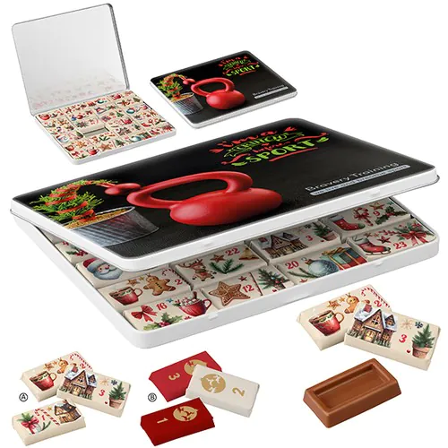 Advent Cal. Decorative MAXI Tin Advent Cal. Decorative MAXI Tin