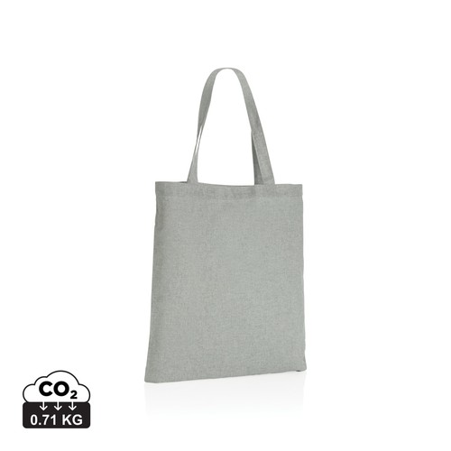 Impact AWARE™ gerecycled katoenen draagtas 145gsm