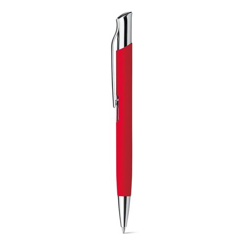 OLAF SOFT. Aluminium balpen met rubberen afwerking