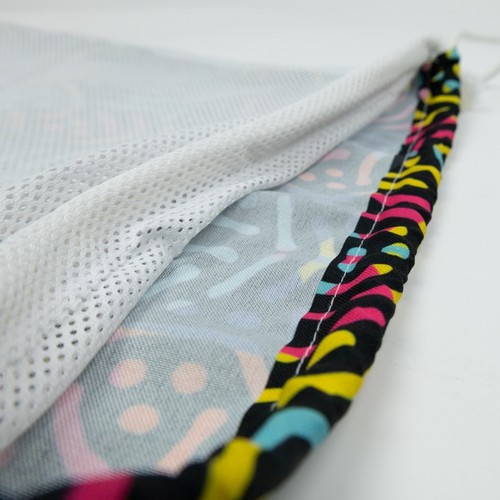 LARGE NET BAG WITH NET AND CUSTOMIZABLE RPET