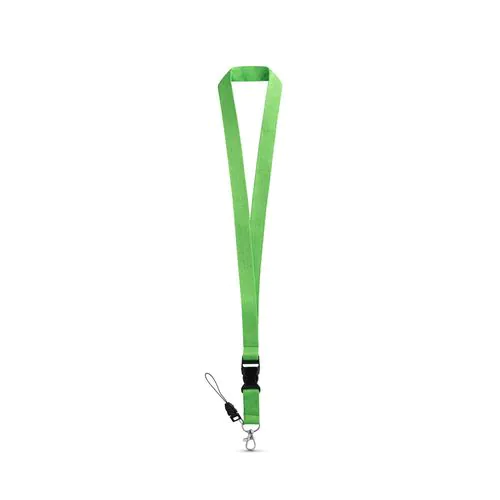 ANQUETIL. Polyester lanyard with metal carabiner ANQUETIL. Polyester lanyard with metal carabiner
