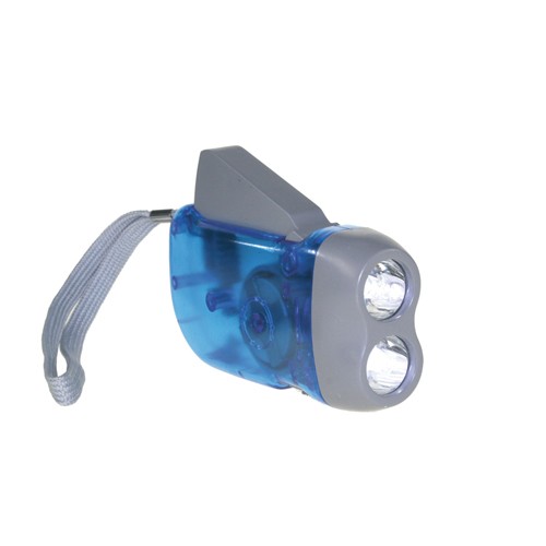 Manual flashlight with 2 LED Brandon
