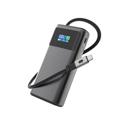 Powerbank 10000 mAh Quantum PD 45W RCS con schermo