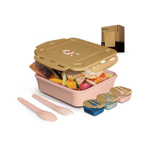1,2L LUNCH BOX WITH LID, SPOON AND FORK 1,2L LUNCH BOX WITH LID, SPOON AND FORK