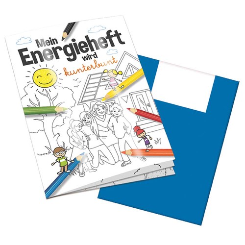 Cahier de dessin / set A6 - Énergie - Cahier de dessin neutre