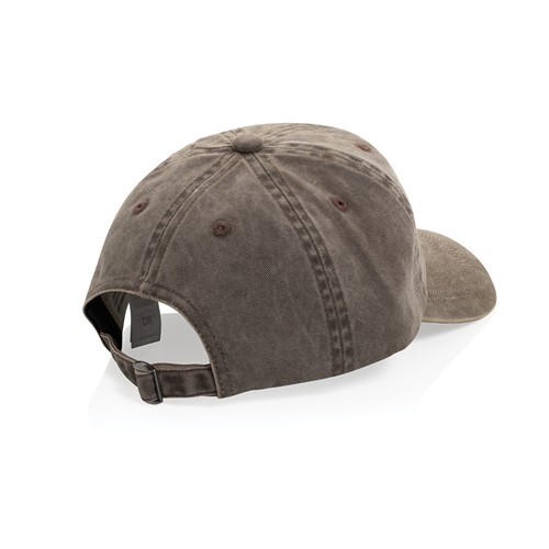 BEAU AWARE™ Washed 6-Panel Kappe aus 270gr/m² Baumwolltwill