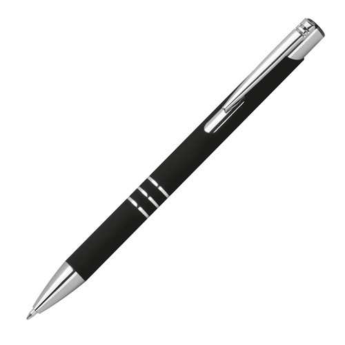 Stylo à bille avec surface caoutchoutée Stylo à bille avec surface caoutchoutée