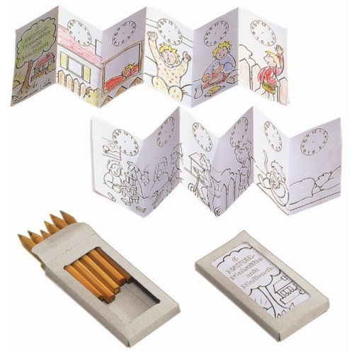 thanxx® Mini crayons "Painting set (S)" brown