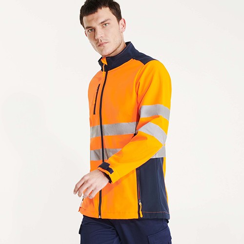 Two-colour high-visibility softshell ANTARES