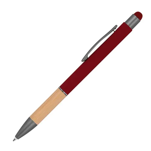 Ball pen with bamboo grip zone Ball pen with bamboo grip zone