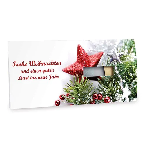 Felt Christmas-card - tree with spiral felt 4/0-c