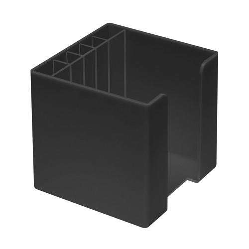 Porta notas "Alpha" con espacio para bolígrafos Porta notas "Alpha" con espacio para bolígrafos