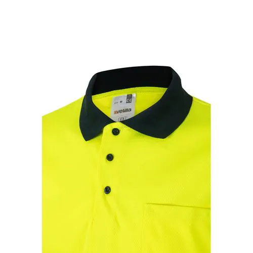 VL CUPID. Two-tone bird-eye polo shirt (160g/m²) with short sleeves, in polyester (100%) VL CUPID. Two-tone bird-eye polo shirt (160g/m²) with short sleeves, in polyester (100%)