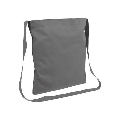 135 g/m2 cotton shopping bag with shoulder strap (3 x 118 cm)