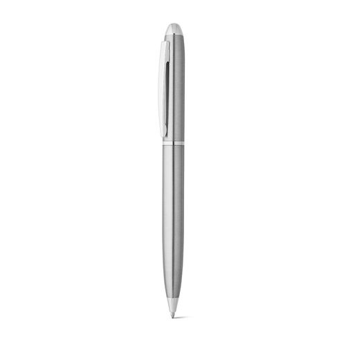 CHRIS. Stylo à bille avec corps en acier inoxydable (53% rSS) avec clip CHRIS. Stylo à bille avec corps en acier inoxydable (53% rSS) avec clip