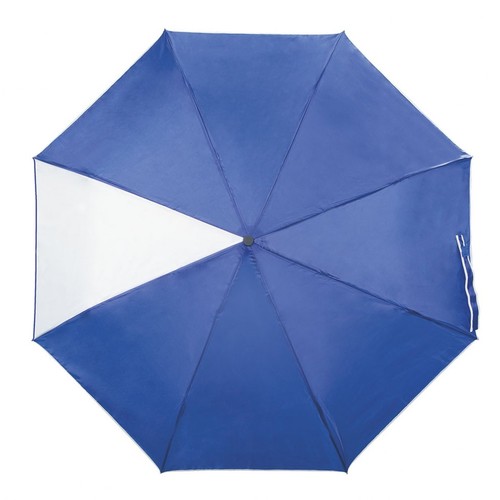 FALTREGENSCHIRM BLAU,WEISS RAND,EIN TEIL FALTREGENSCHIRM BLAU,WEISS RAND,EIN TEIL