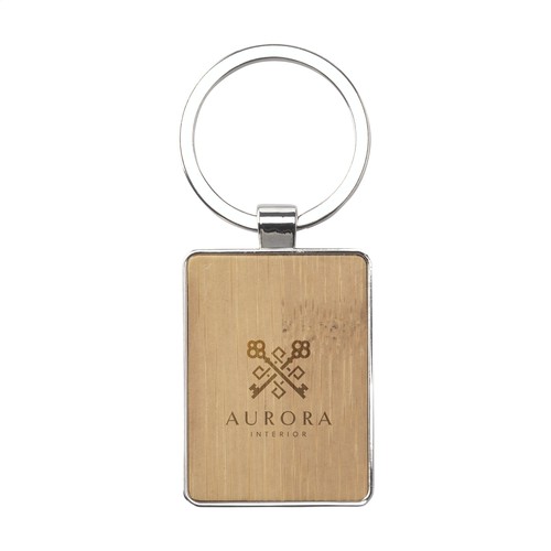Bamboo Key Rectangle keyring Bamboo Key Rectangle keyring