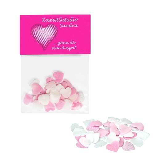 Bathing confetti Lovely Heart