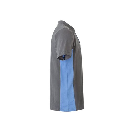 VL SUPAY. Polo piqué bicolore (180g/m²), manches courtes, en coton (60%) et polyester (40%)