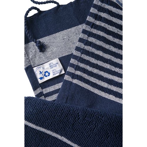 350 g/m2 recycled cotton beach towel/pareo