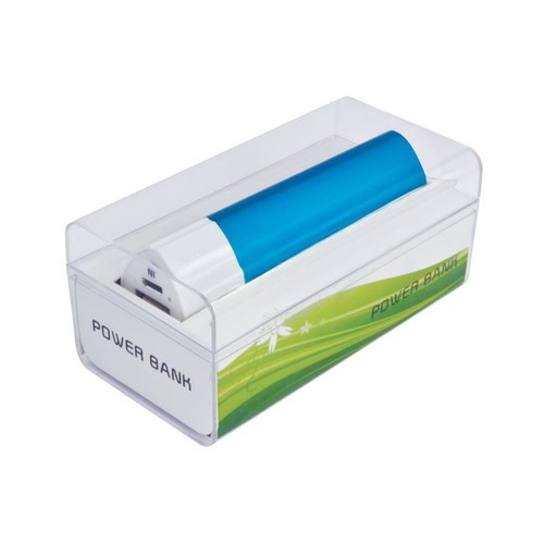 POWER BANK BLUE LUX BOX - 2600 mAh POWER BANK BLUE LUX BOX - 2600 mAh
