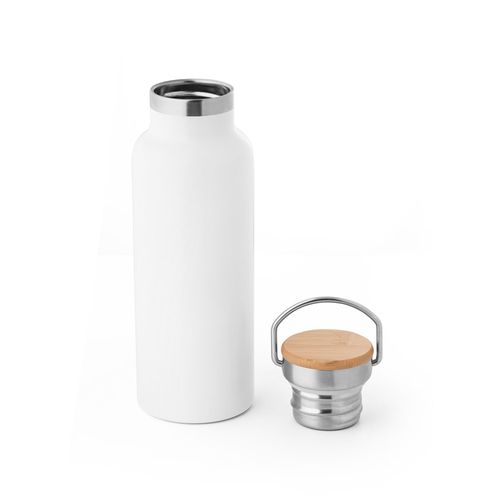 RAGNAR. Bouteille en acier inoxydable (36% recyclée) avec double parois sous vide 570 mL