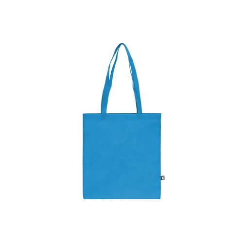 R-PET Torba transportowa z długimi uchwytami z włókniny 38 x 42 cm 75 g/m²
